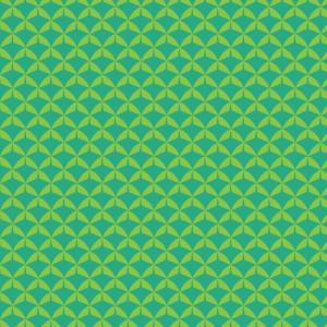 Green Leaf Pattern Artwork